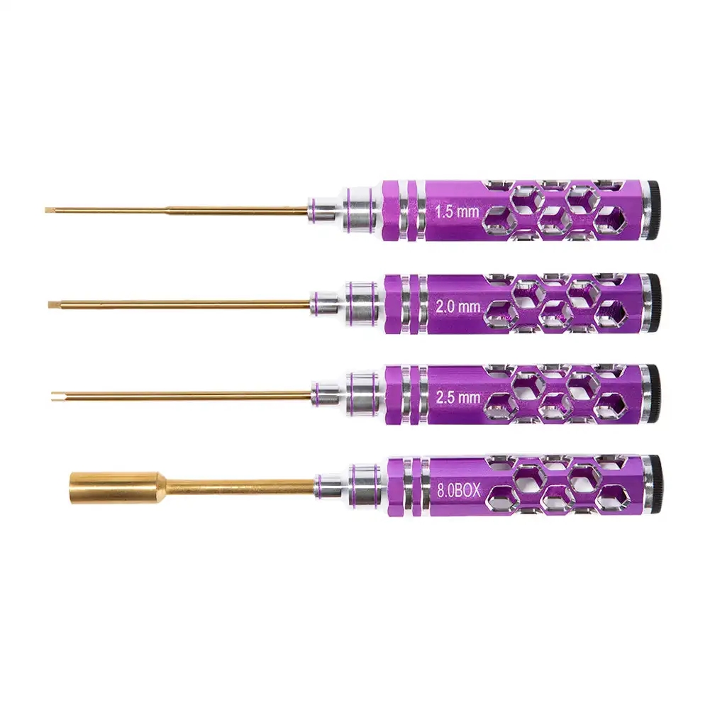 Rc Hobby Electric Screwdriver - Juego de Herramientas de 4 piezas
