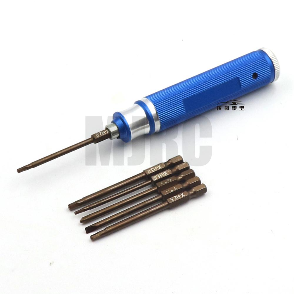 Rc Hobby Electric Screwdriver - Juego de destornilladores 6 en 1,