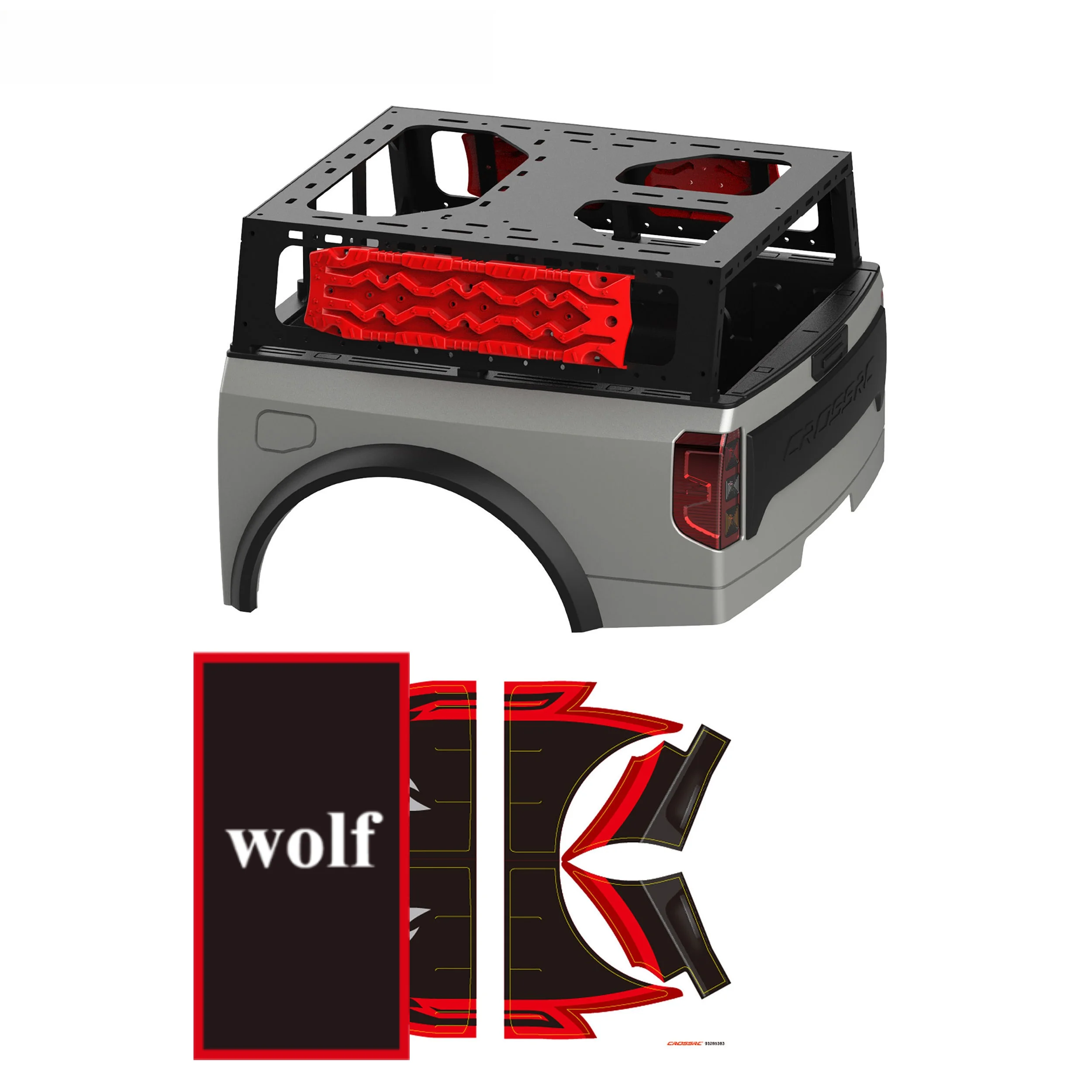 Body Shell Rc - Kit completo de accesorios para la