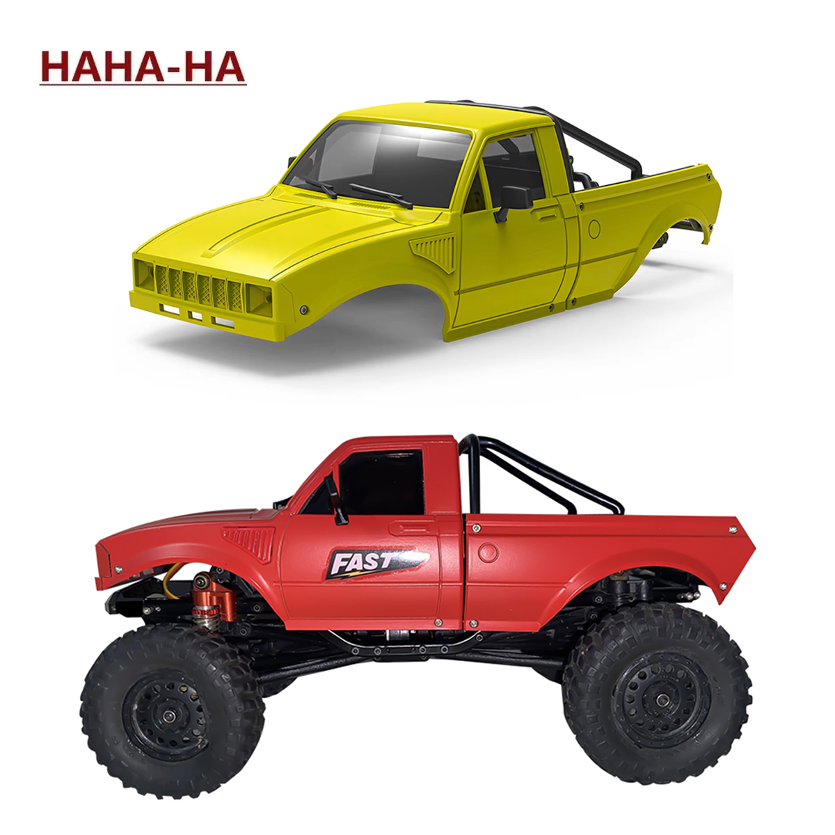 Body Shell Rc - IR60-24 Carrocería Rígida para Pickup con
