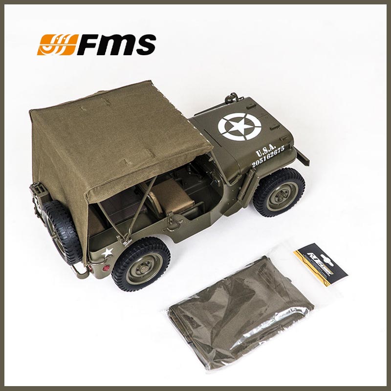 Rc Hobby Crawler - Techo de Lona FMS 1/12 C1167