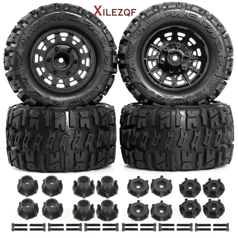 XILEZQF, juego de 4 neumáticos - Rc Hobby Trucks reseña y precio