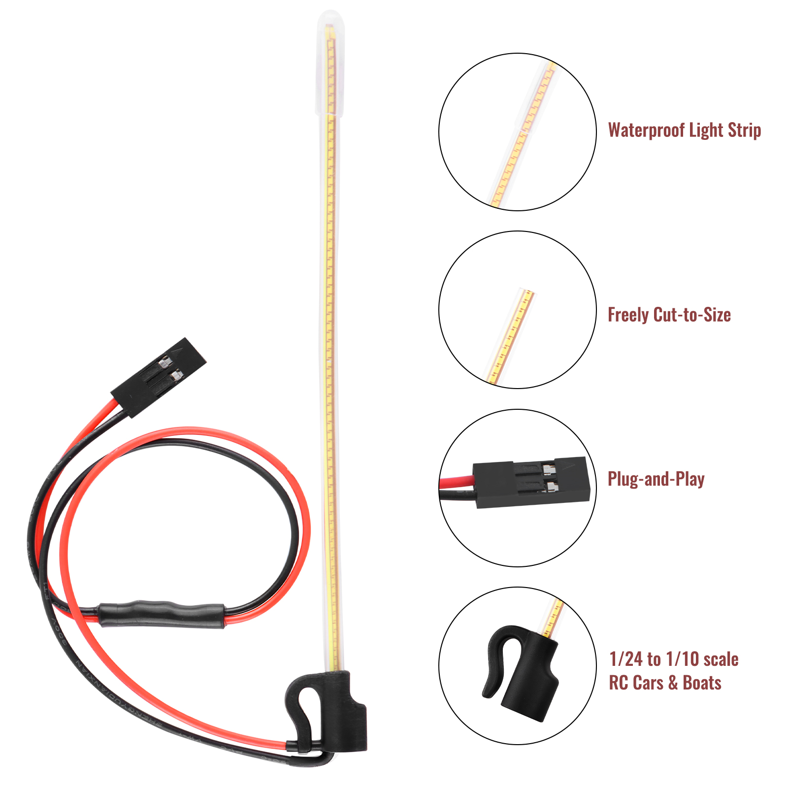 ModRax 2 Luces LED para Antena - Rc Hobby Crawler reseña y precio