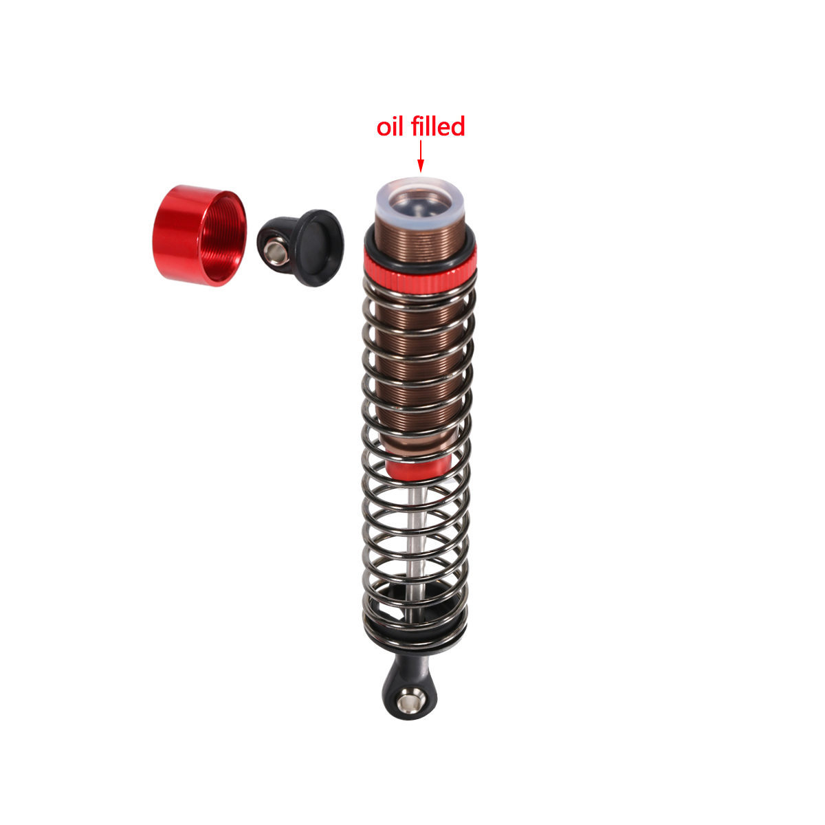 4 Uds. Amortiguadores rellenos - Rc Hobby Trucks reseña y precio