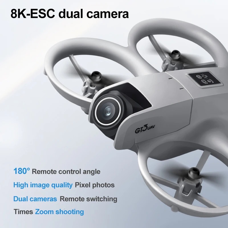 Nuevo Dron GT3 Max 2026, 8K, 5 - Gyroscope Rc Module reseña y precio