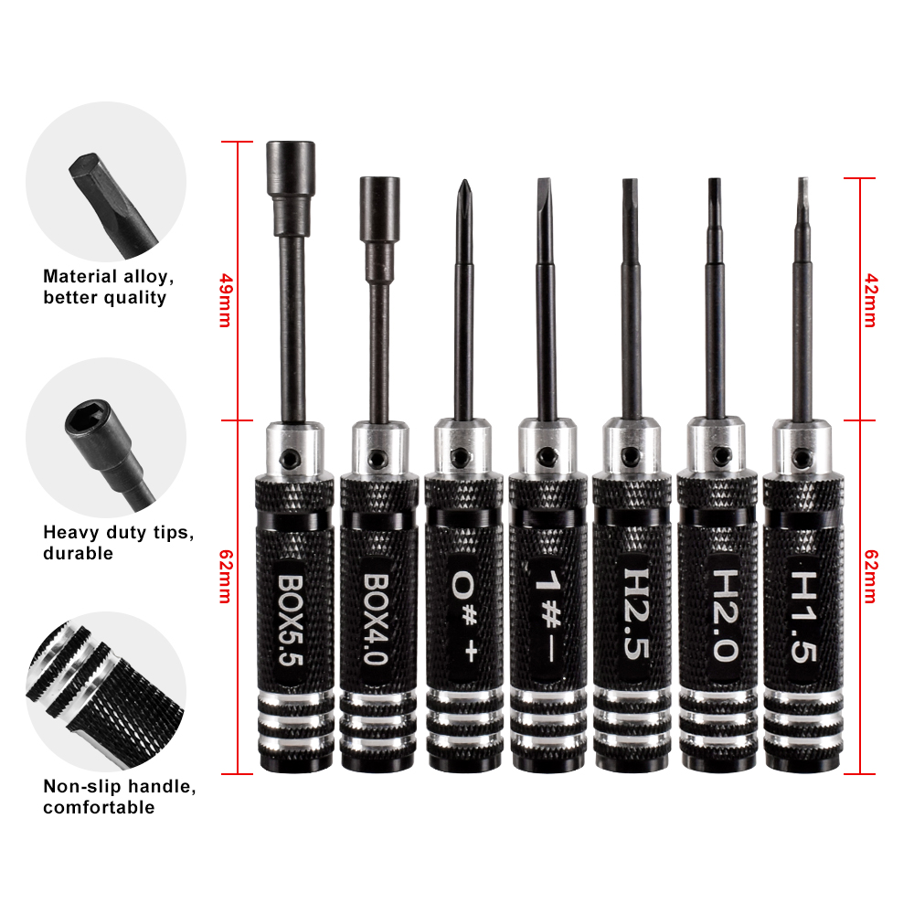 9IMOD-Juego de destornilladore - Rc Hobby Electric Screwdriver reseña y precio