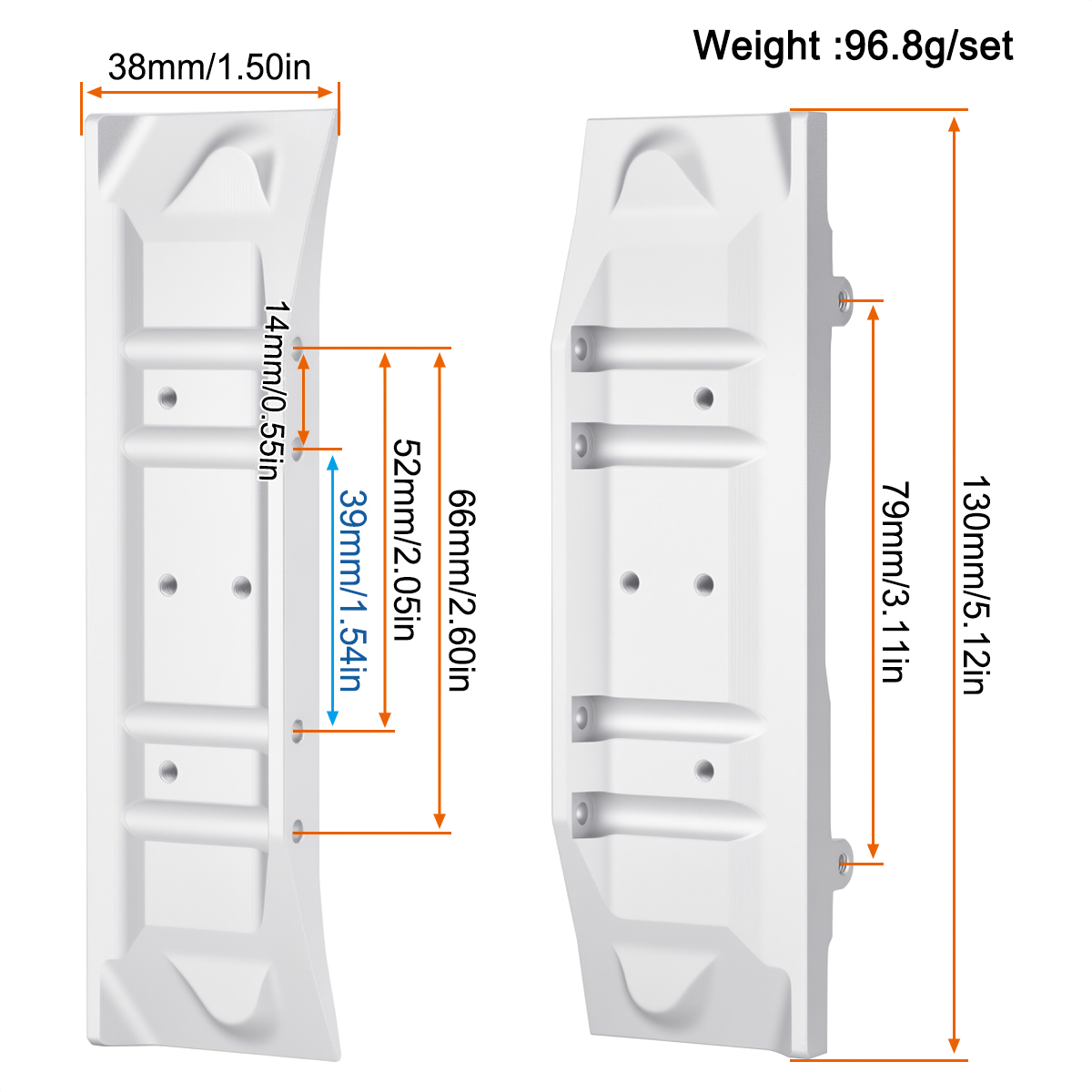 Pedal Lateral de Aluminio para - Rc Hobby Crawler reseña y precio