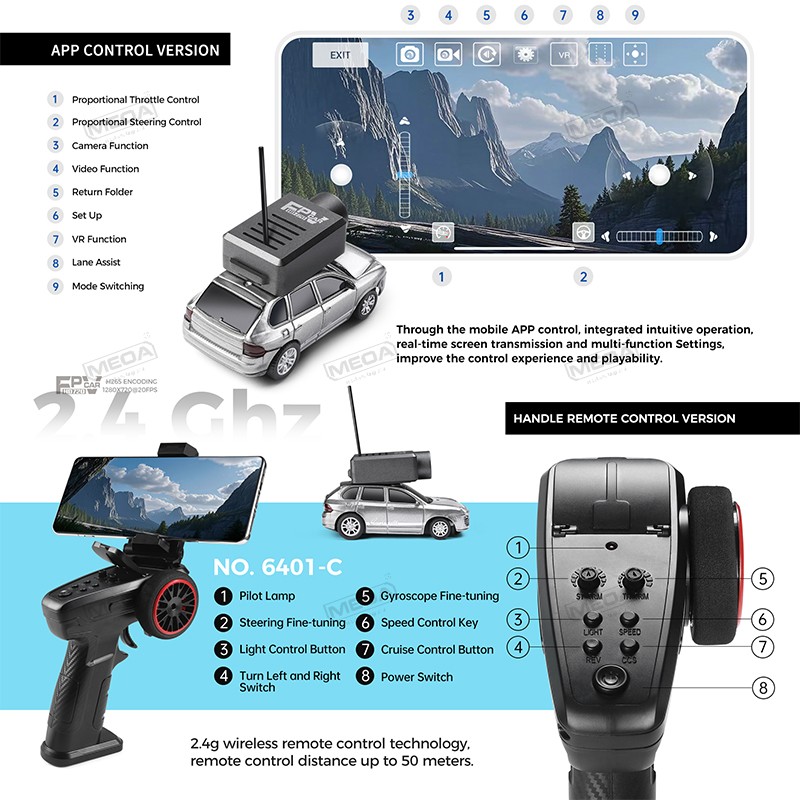 Wltoys 6401-C 1/64 FPV Mini co - Gyroscope Rc Module reseña y precio