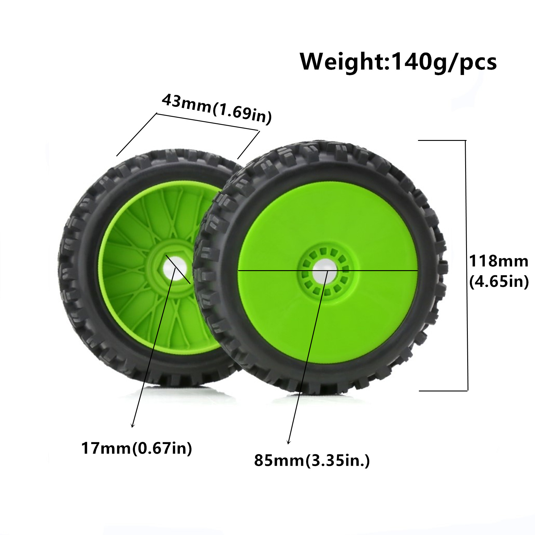 Neumáticos y Ruedas para Buggy - Rc Hobby Trucks reseña y precio